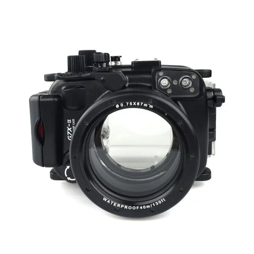 Meikon Waterproof Underwater Housing Camera Diving Case for Canon G7X Mark II WP-DC54 G7X-2 - Photography Stop Ireland