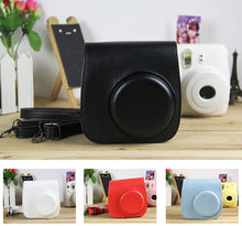 Leather Camera Shoulder Strap Bag Protect Case Pouch For Fujifilm Instax Mini 9 and mini 8 - Photography Stop Ireland