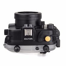Meikon 40m Underwater Waterproof Camera Housing Case for Canon G5X + 67mm Red Filter - Photography Stop Ireland