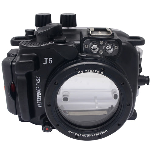 Mcoplus 40M/130ft  Camera Underwater Housing Waterproof Shell Case For Nikon J5 10mm Lens - Photography Stop Ireland