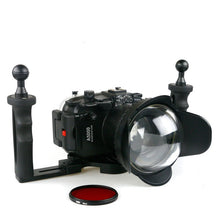 40m(130ft) Diving waterproof Underwater Housing Case for Sony A5000 Digital SLR Camera  with 67mm Fisheye lens Camera Housing Tray - Photography Stop Ireland