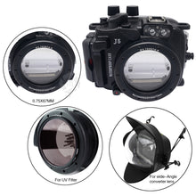 Mcoplus 40M/130ft  Camera Underwater Housing Waterproof Shell Case For Nikon J5 10mm Lens - Photography Stop Ireland